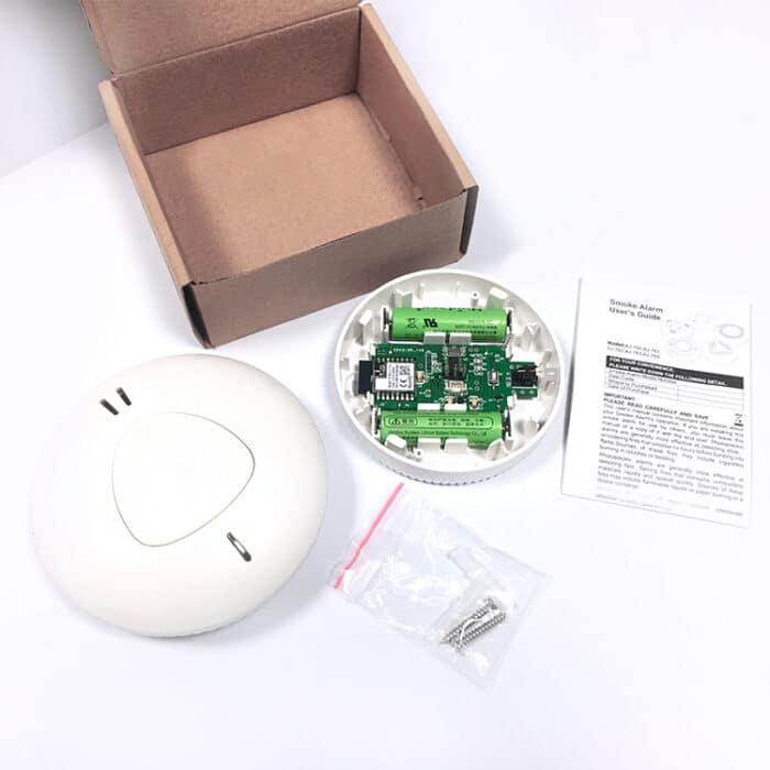 RED R10RF Photoelectric Interconnected Wireless Smoke Alarm Easy DIY Setup 10 Year Warranty