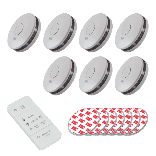 RED PRO R10RFP smoke alarm bulk pack of 7